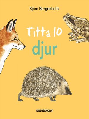 cover image of Titta 10 djur